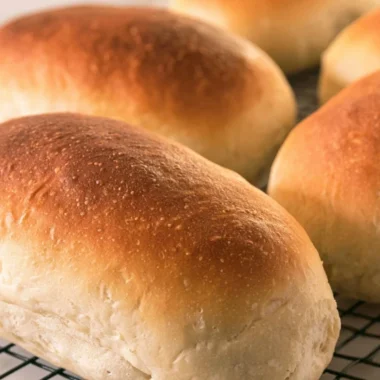 Chewy sandwich rolls ready for filling with various ingredients.
