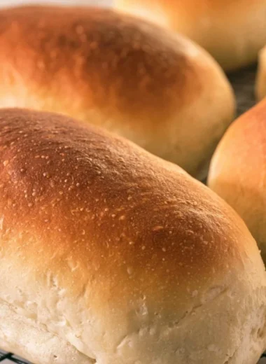 Chewy sandwich rolls ready for filling with various ingredients.