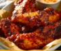 Honey Sriracha Chicken Wings
