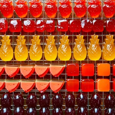Delicious homemade fruit snacks made with fresh ingredients.