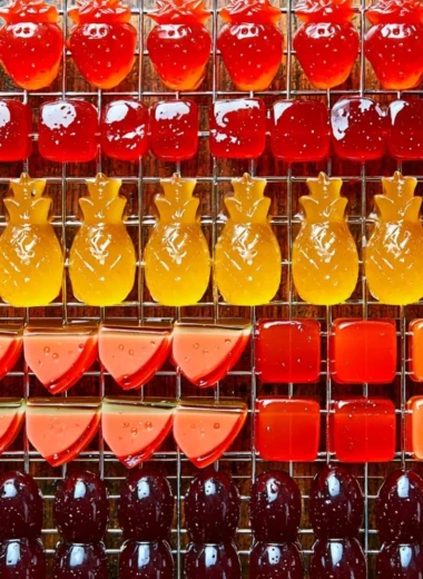 Delicious homemade fruit snacks made with fresh ingredients.